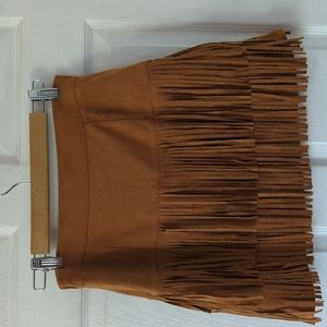 Flying Tomato fringe  mini skirt NWOT